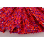 Dolce & Gabbana Pink Patterned A-line Above Knees Dress DR1020-40