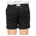 Yes Zee Black Polyester Men's Swim Short YE-12184-S