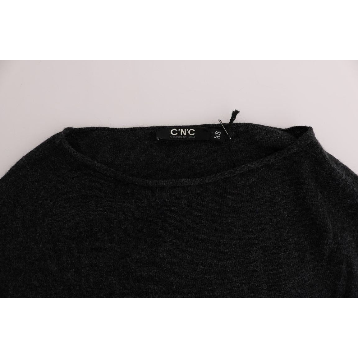 Costume National Gray Viscose Knitted Sweater TUI10017-1