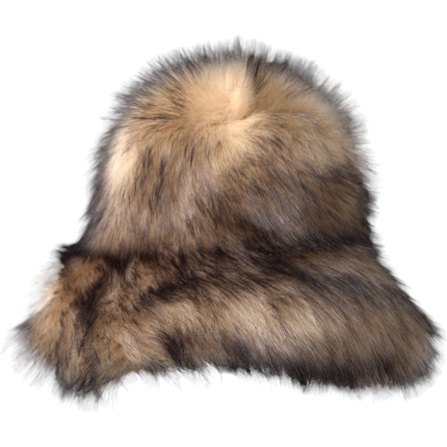 Dolce & Gabbana Brown Faux Fur Modacrylic Fedora Hat HAT9577-59