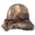 Dolce & Gabbana Brown Faux Fur Modacrylic Fedora Hat HAT9577-59