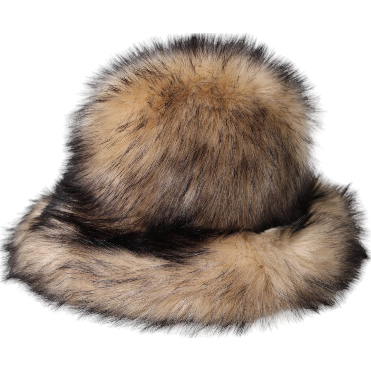 Dolce & Gabbana Brown Faux Fur Modacrylic Fedora Hat HAT9577-59