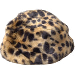 Dolce & Gabbana Brown Leopard Fur Women Bucket Hat HAT9583-57