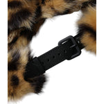 Dolce & Gabbana Brown Leopard Fur Women Bucket Hat HAT9583-57