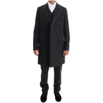 Dolce & Gabbana Gray Wool Stretch 3 Piece Two Button Suit KOS1093-1