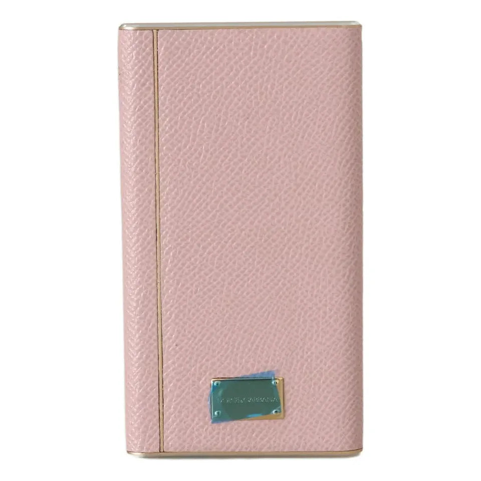 Dolce & Gabbana Charger USB Pink Leather #DGFAMILY Power Bank SMYK1013
