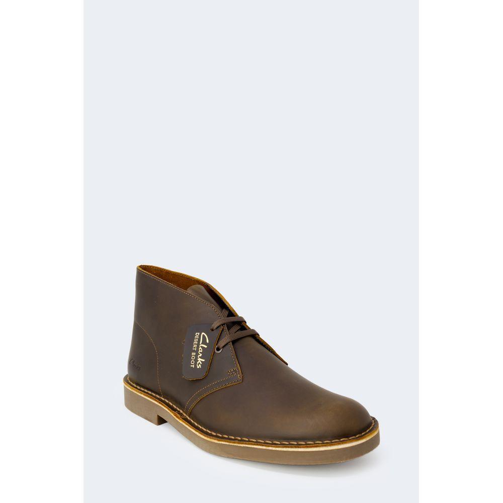 Clarks Brown Leather Boot CL-9954100140-EU44/US11
