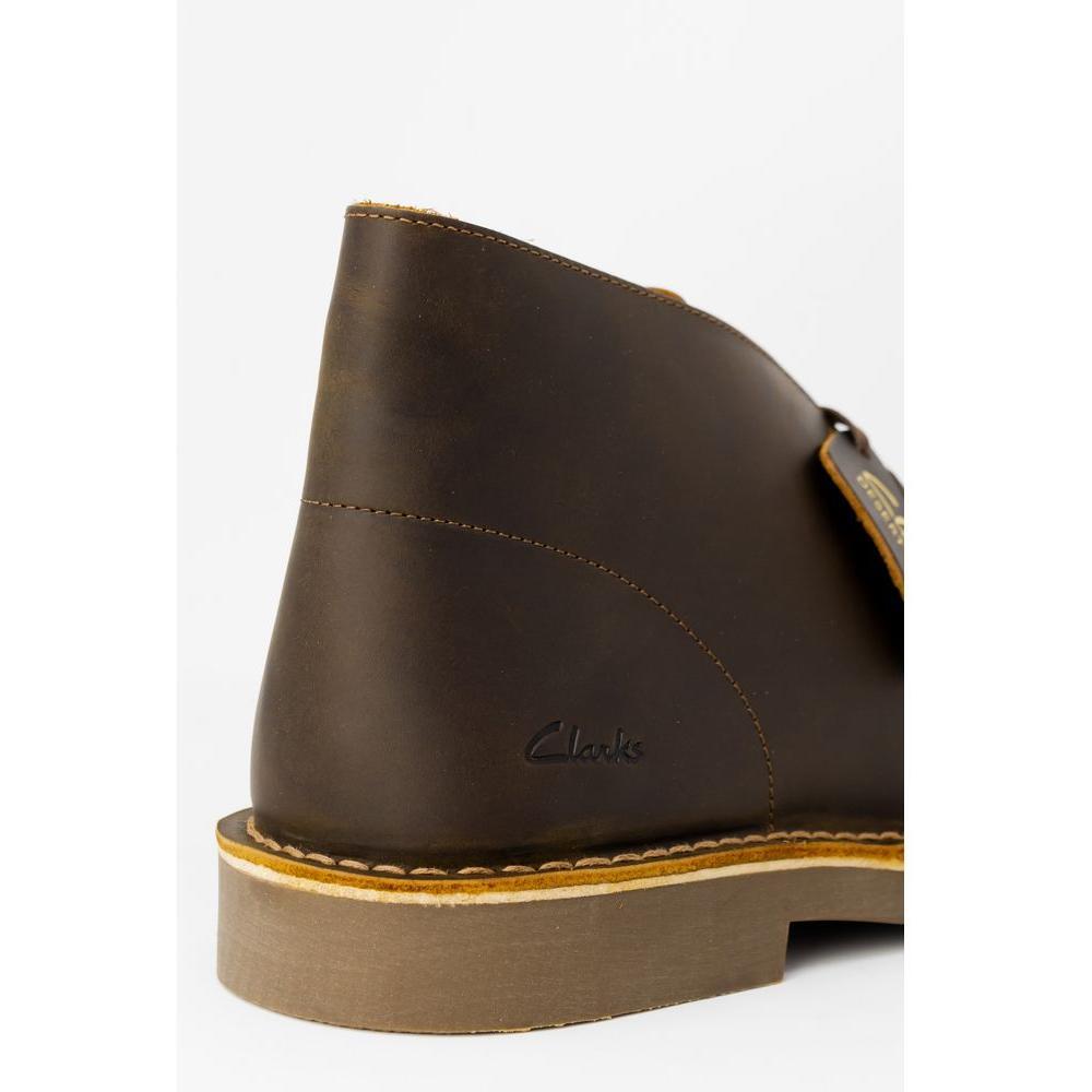 Clarks Brown Leather Boot CL-9954100140-EU44/US11