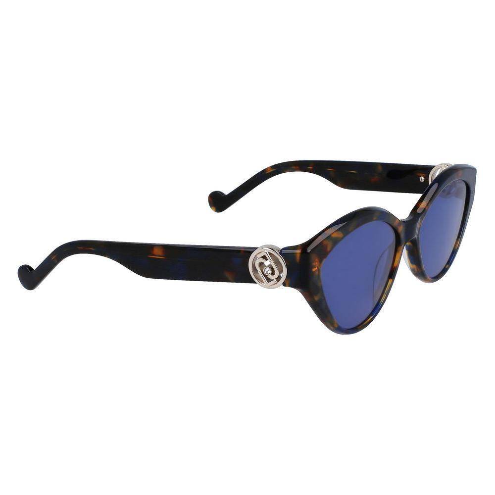 Liu Jo Blue Acetate Sunglasses LILJ767SR460AC