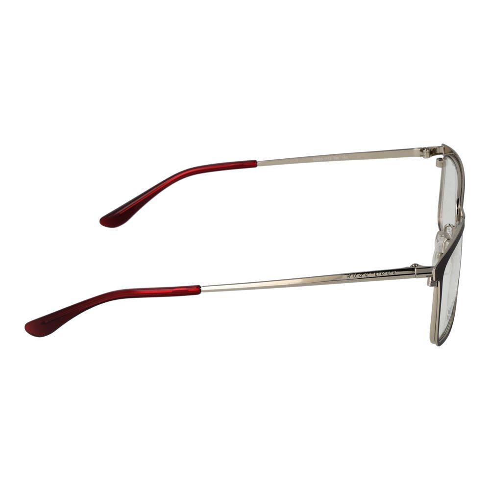 Hugo Boss Burgundy Stainless Steel Glasses (Frames)