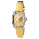 Chronotech Gold Leather Watch CHCT7094SS44AC