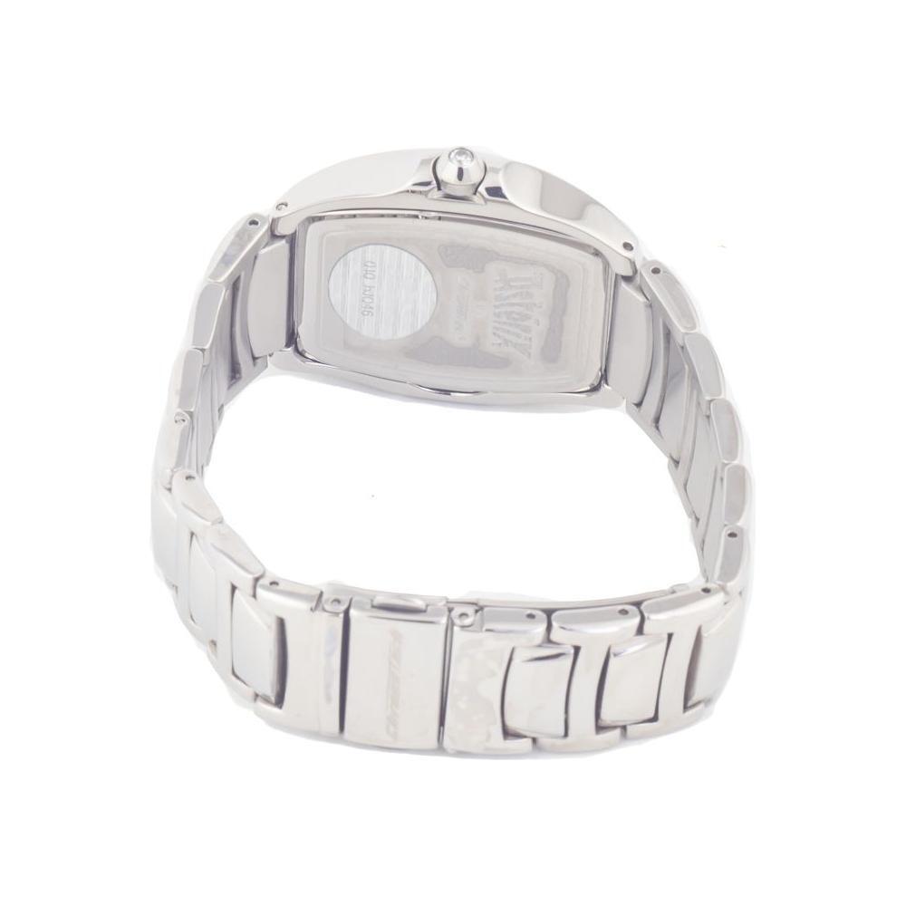 Chronotech Silver Stainless Steel Watch