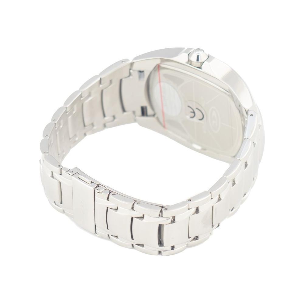 Chronotech Silver Stainless Steel Watch