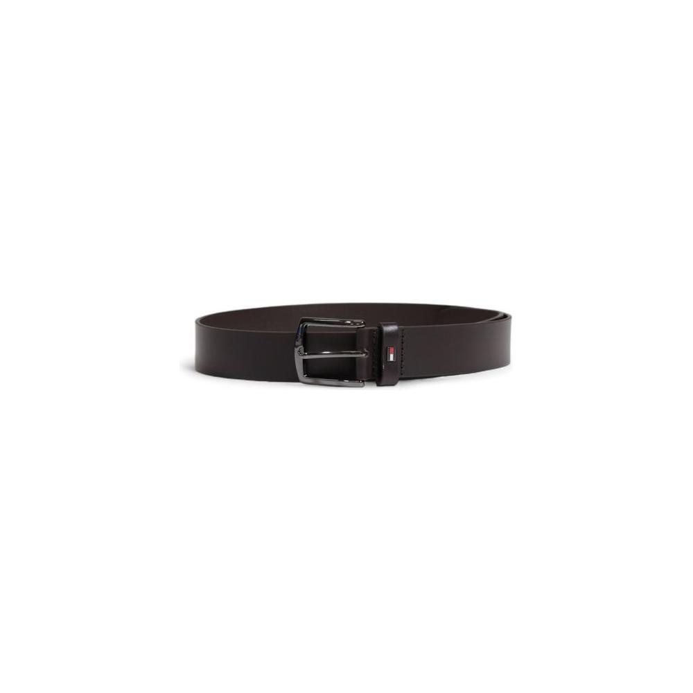 Tommy Hilfiger Brown Leather Belt TO-14601000140-100 CM / 40 INCHES