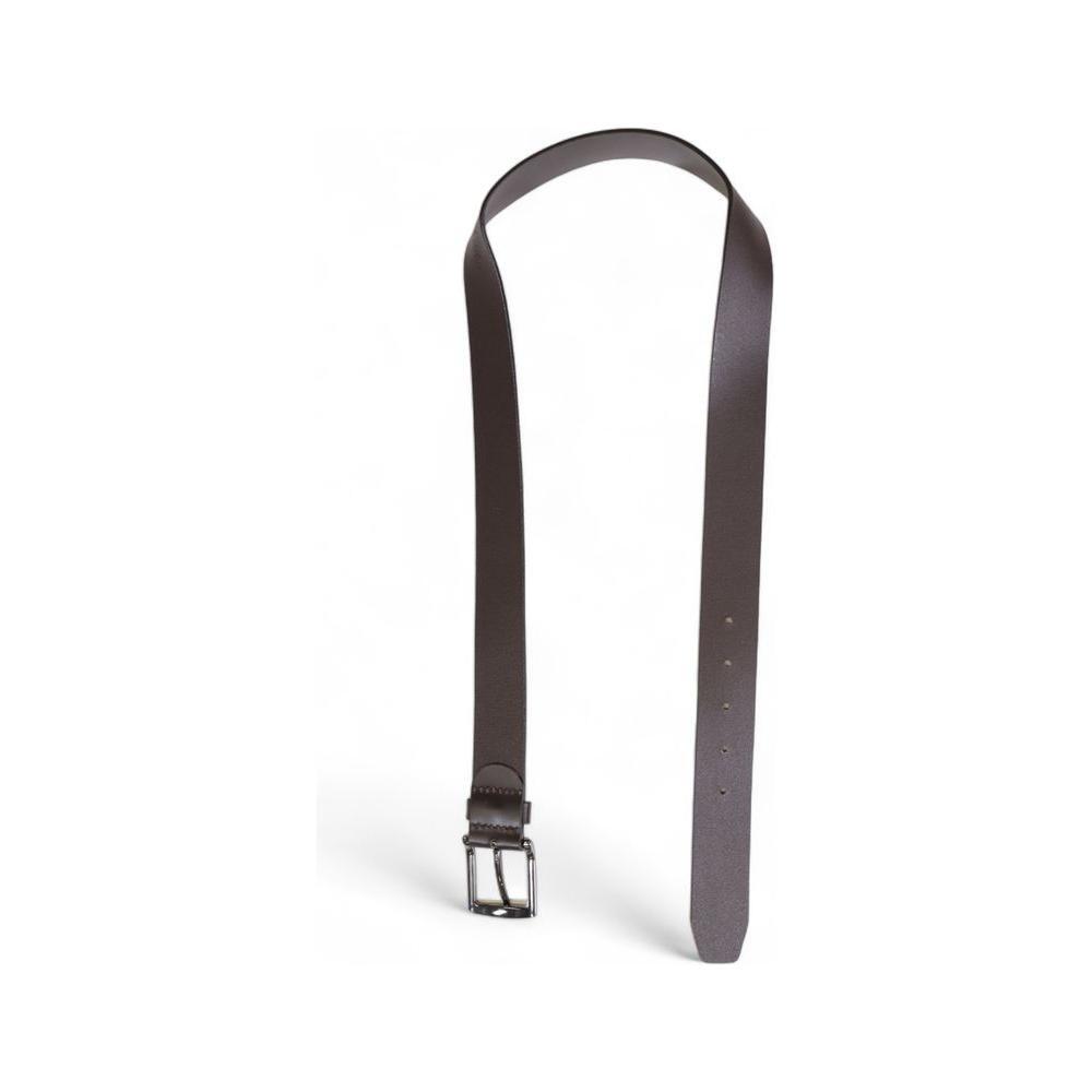 Tommy Hilfiger Brown Leather Belt TO-14601000140-100 CM / 40 INCHES