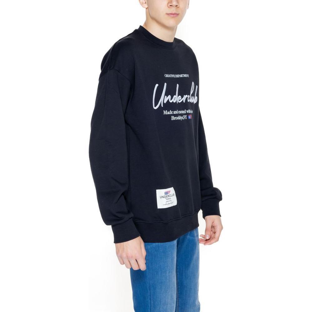 Underclub Black Cotton Sweatshirt