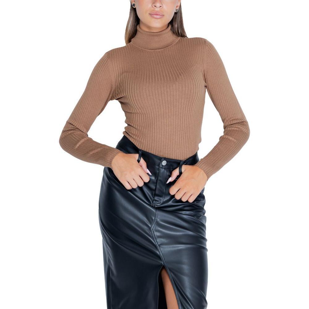 Jacqueline De Yong Brown Viscose Sportswear JA-14840200140-IT40|S