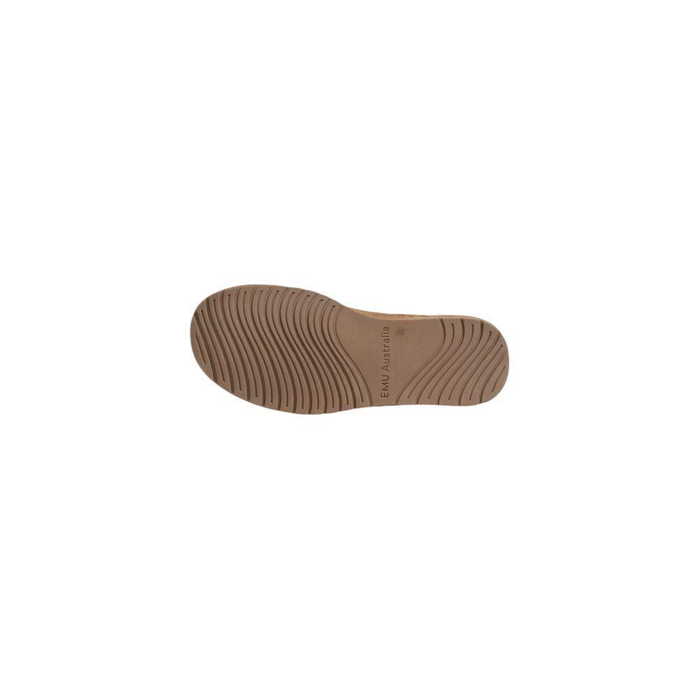 EMU Australia Brown Suede Leather Slipper EM-15673800140-EU37/US7