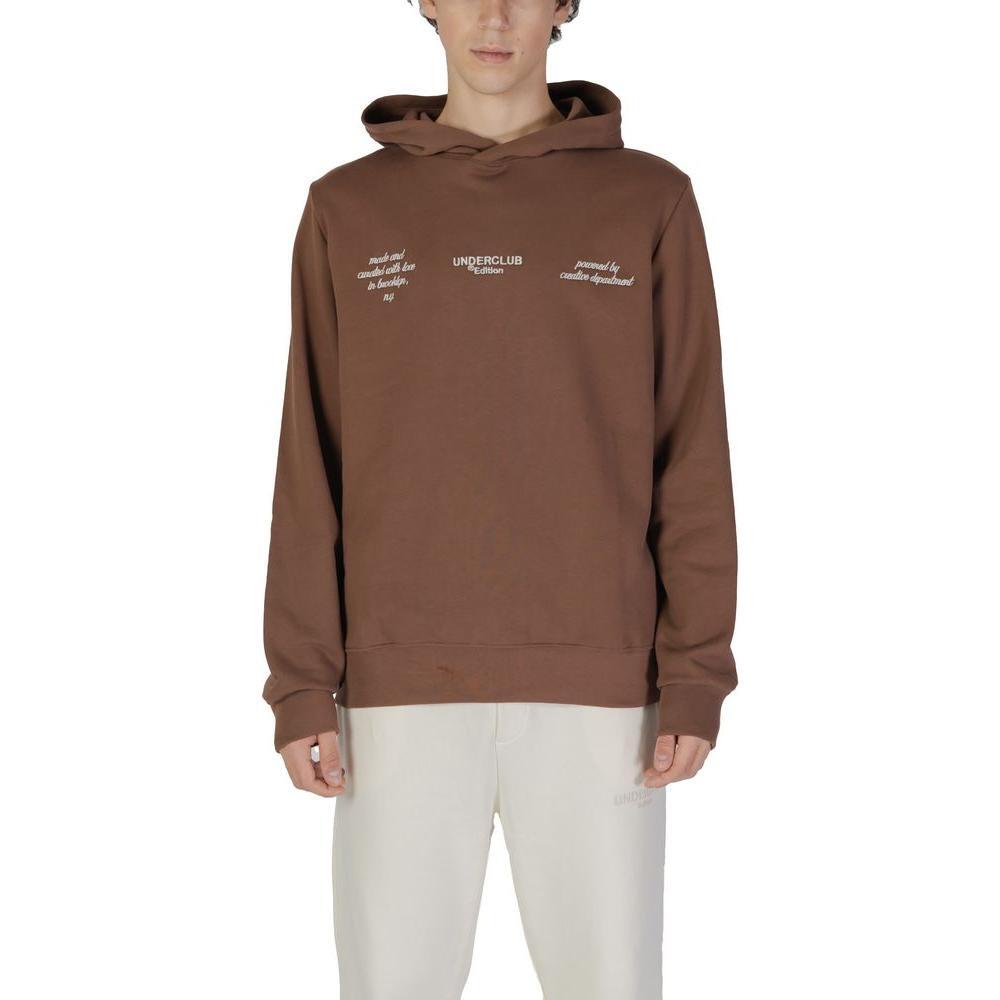 Underclub Brown Cotton Hoody UN-15760900140-IT46 | M