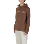 Underclub Brown Cotton Hoody UN-15760900140-IT46 | M