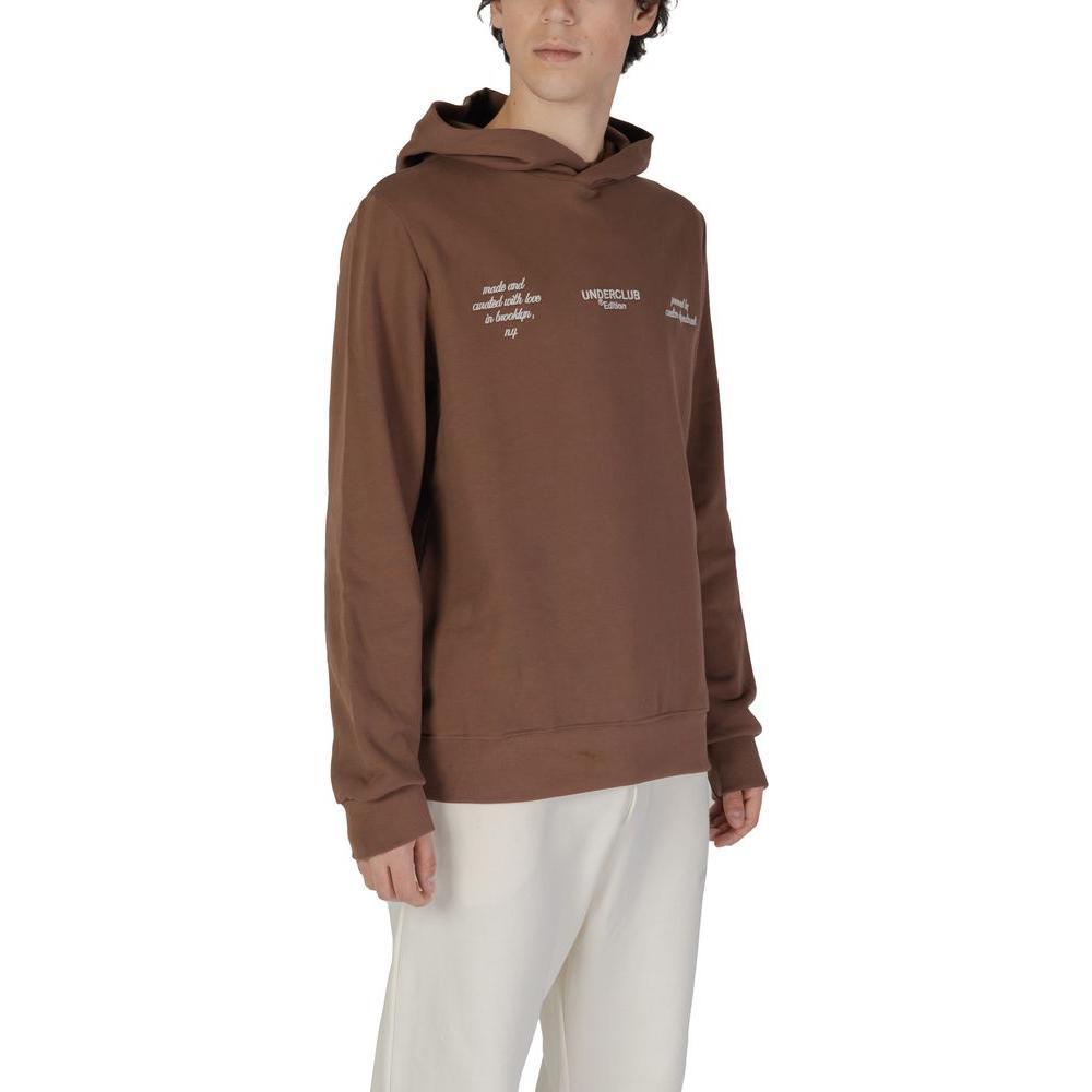 Underclub Brown Cotton Hoody UN-15760900140-IT46 | M