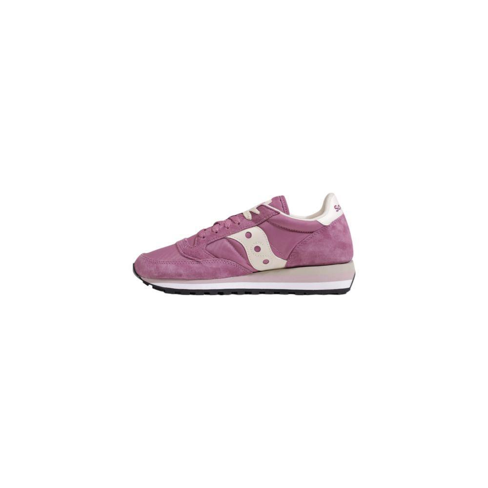 Saucony Pink Suede Leather Sneaker SA-15625200134-EU38/US8