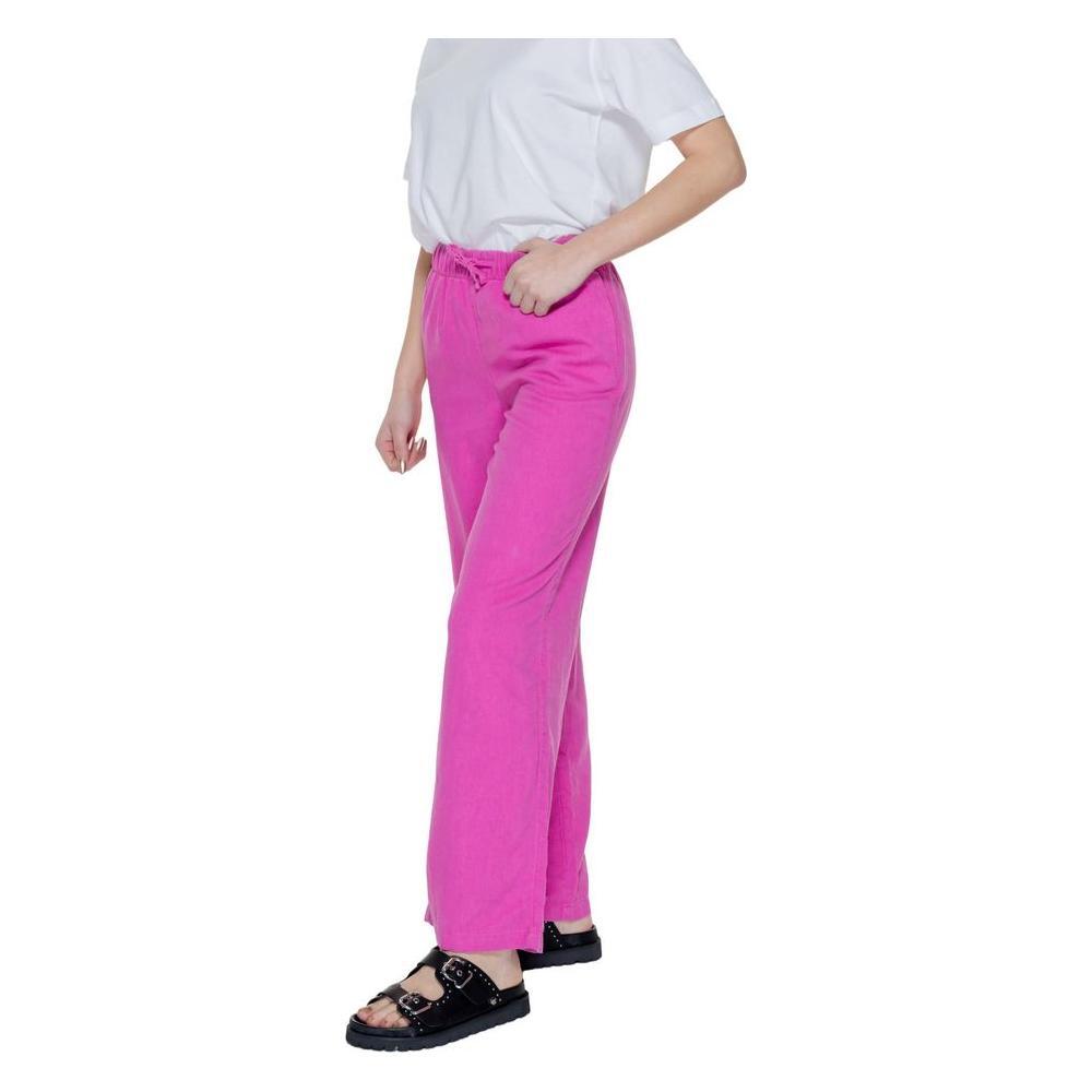 Only Pink Linen Pant ON-13381901373-M/32
