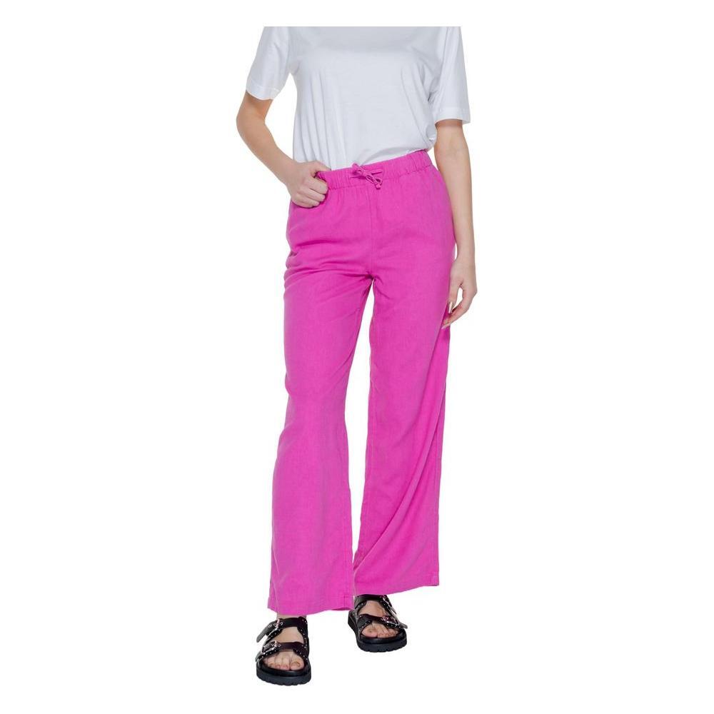 Only Pink Linen Pant ON-13381901373-M/32