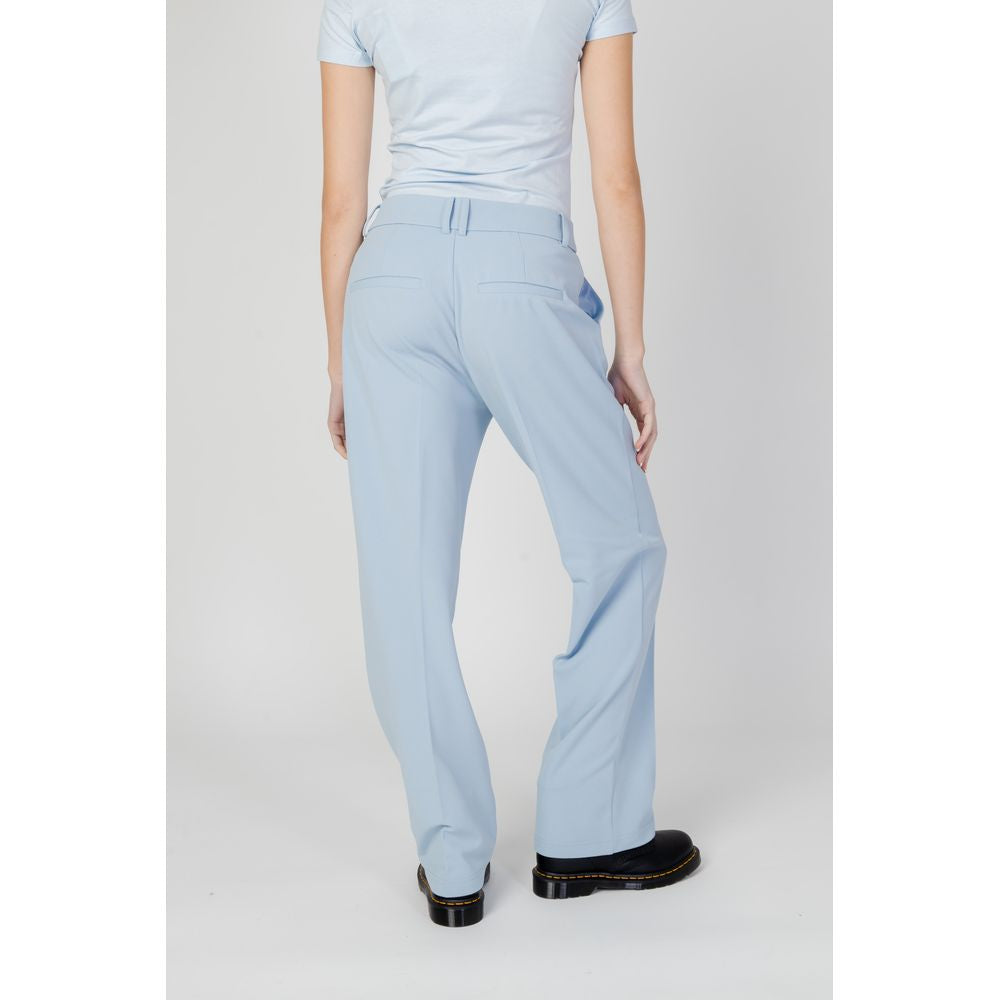 Only Blue Polyester Pant