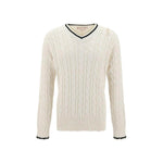 Marni V Neck Sweater MA-CVMG0137Q0UFC65600W02-IT46 | S