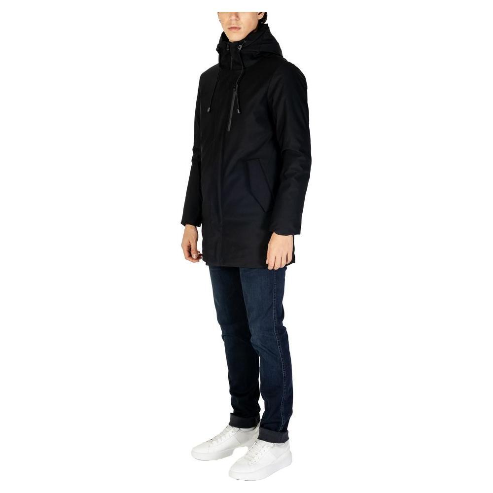 Hydra Clothing Black Nylon Jackets & Coat HY-15714600009-IT46 | M