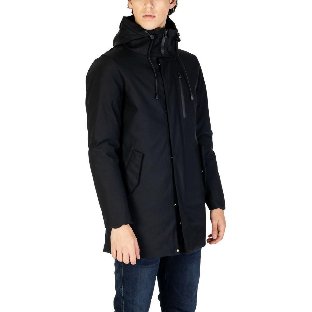 Hydra Clothing Black Nylon Jackets & Coat HY-15714600009-IT46 | M