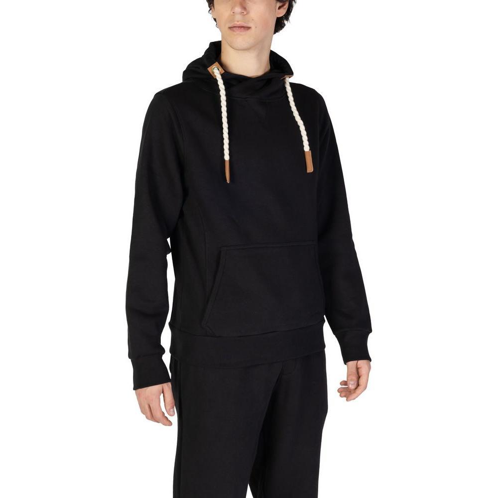 Hydra Clothing Black Cotton Hoody HY-15740300009-IT46 | M