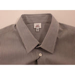 GF Ferre Gray Striped Cotton Casual Shirt SIG10250-1