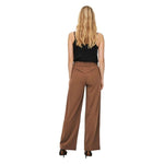 Jacqueline De Yong Brown Polyester Pant JA-7869300140-S/32