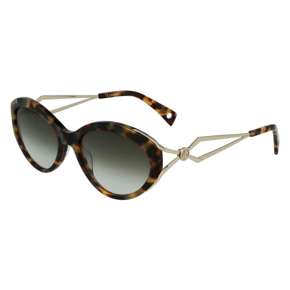 Lanvin Brown Acetate Sunglasses LALNV618S213AC