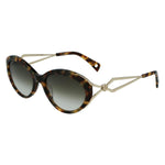 Lanvin Brown Acetate Sunglasses LALNV618S213AC