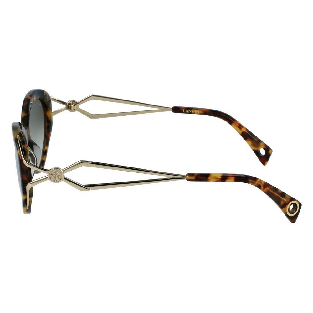 Lanvin Brown Acetate Sunglasses LALNV618S213AC