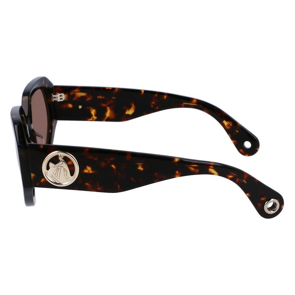 Lanvin Brown Acetate Sunglasses LALNV647S234AC