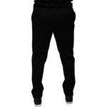 Dolce & Gabbana Black Tapered Formal Dress Pants PAN75851-54