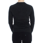 Dolce & Gabbana Gray Wool Button Cardigan Sweater SIG13356-2