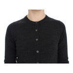 Dolce & Gabbana Gray Wool Button Cardigan Sweater SIG13356-2