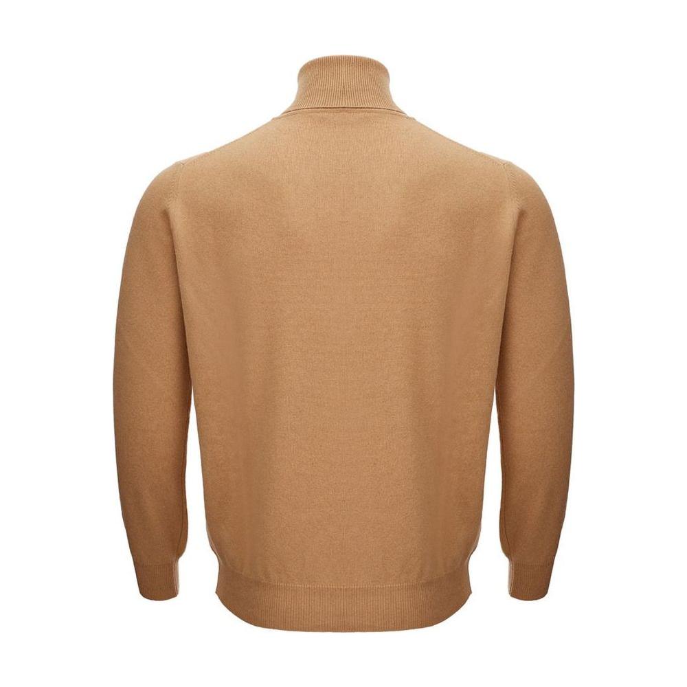 KANGRA Elegant Woolen Brown Sweater for Men KA-1725664-IT54 | XXL