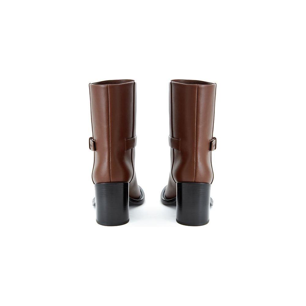 Burberry Brown Leather Boot BU-251664-EU40/US10