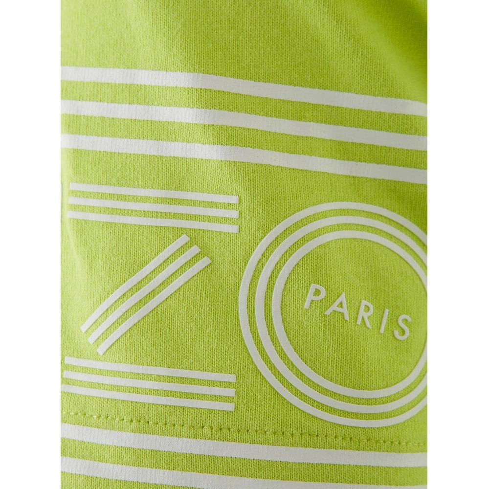 Kenzo Sunny Yellow Cotton Tee For Stylish Men KE-1371669-XS