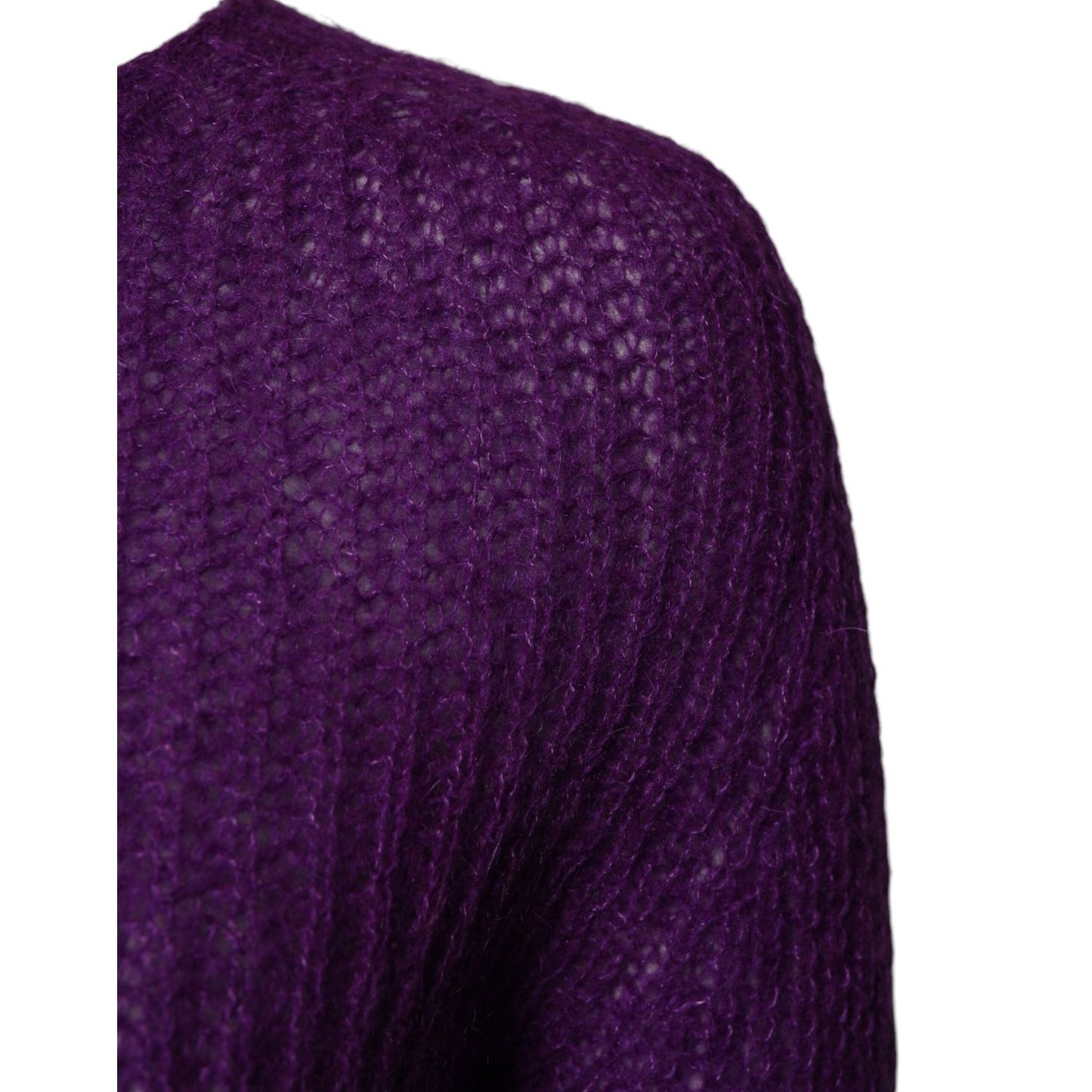 PINK MEMORIES Violet Knitted Long Sleeves Round Neck Sweater