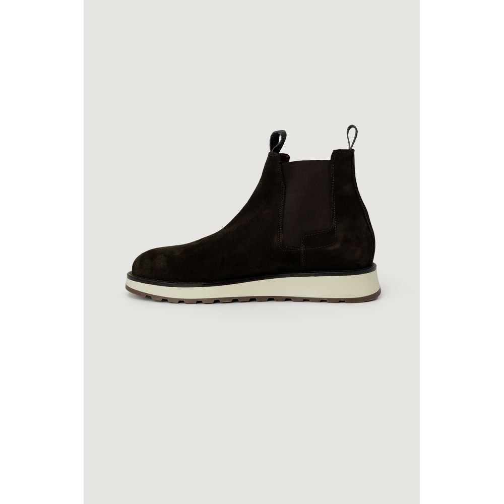 Liu Jo Brown Suede Leather Boot LI-13169900140-EU44/US11