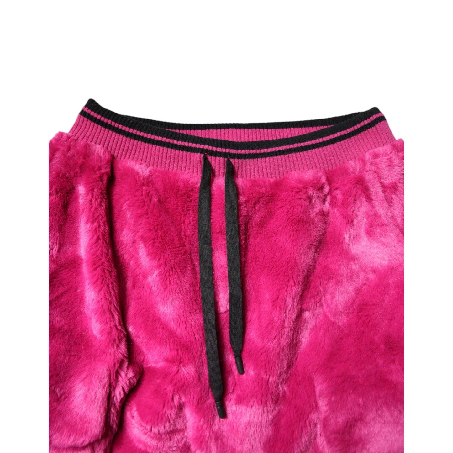 Dolce & Gabbana Pink Acrylic Cargo Jogging Sweatpants Pants PAN76210-56