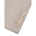 Tom Ford Beige Wool Suit & Blazer TO-8684672-IT46 | S