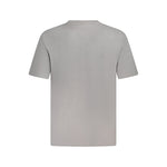 Fila Gray Cotton Men T-Shirt